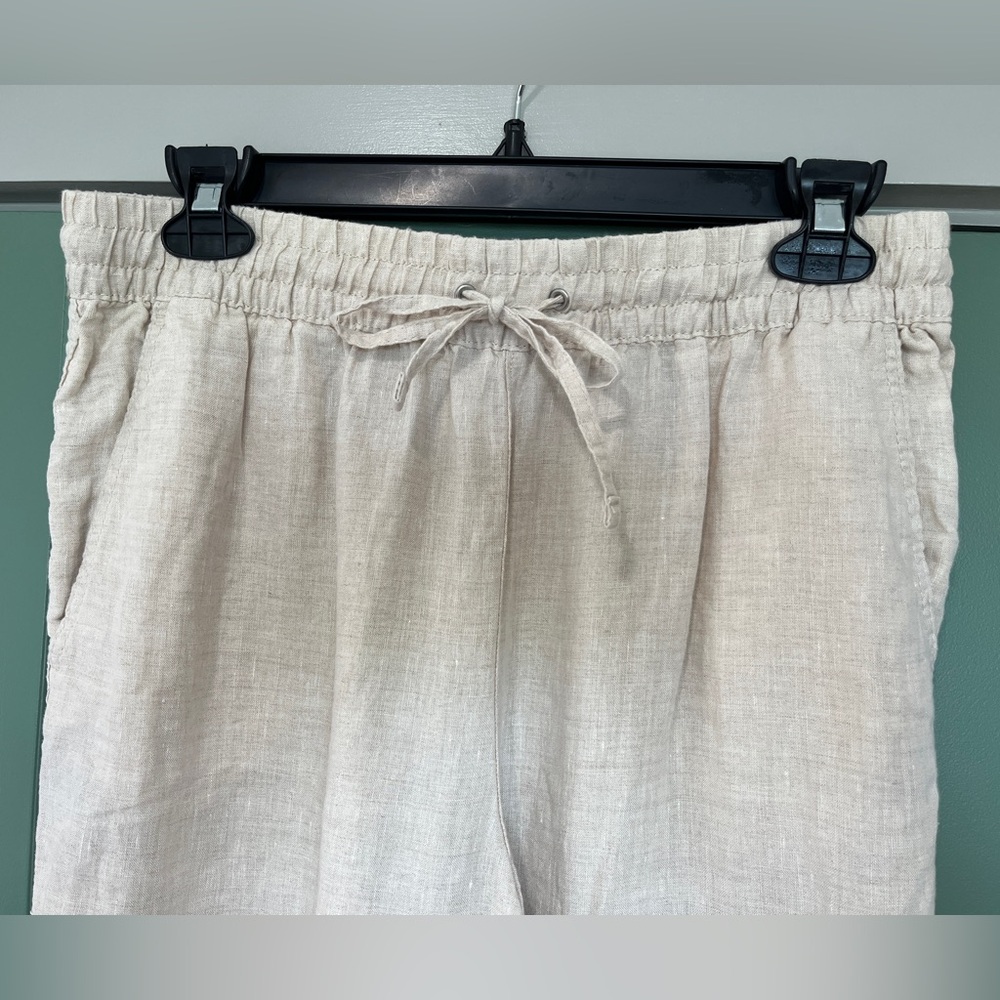 H&M Cream Linen Pants - Picture 3 of 5